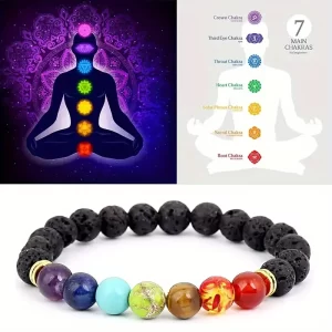 1 PULSERA LIMPIA MALA ENERGÍA CHAKRA